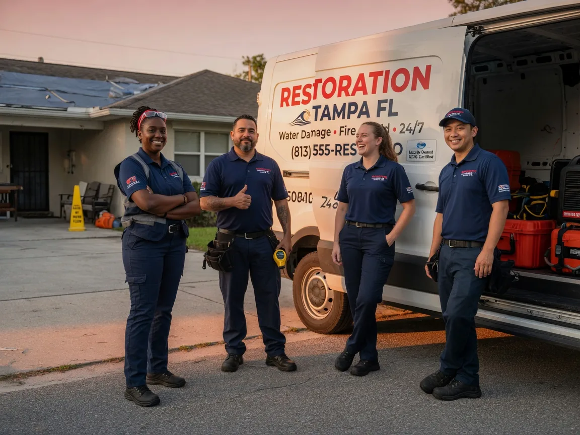 Water Damage Restoration company in San Antonio, FL